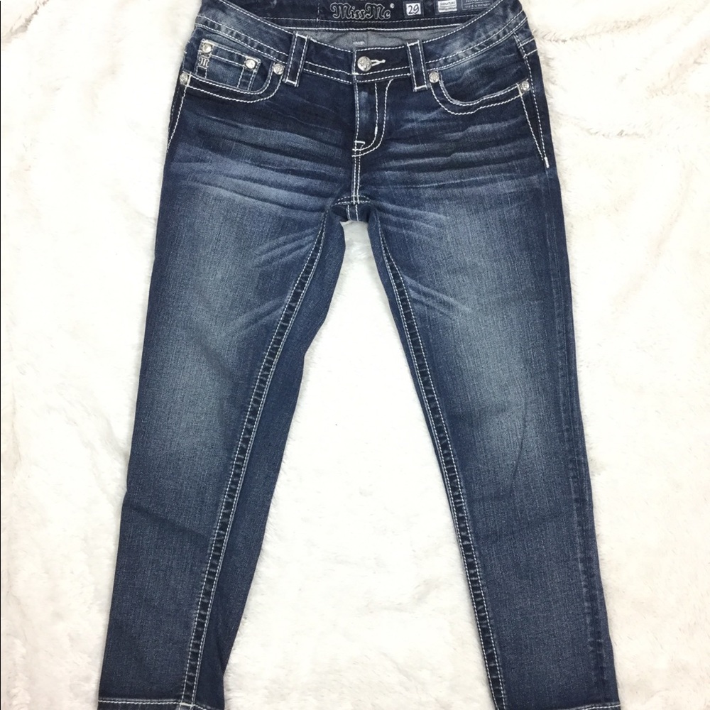 SOLD❌Miss Me Signature ankle skinny jeans - Picture 3 of 8